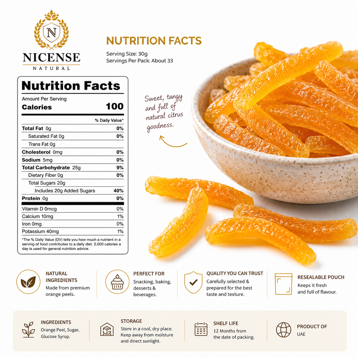 Orange Peel Slice - Image 6