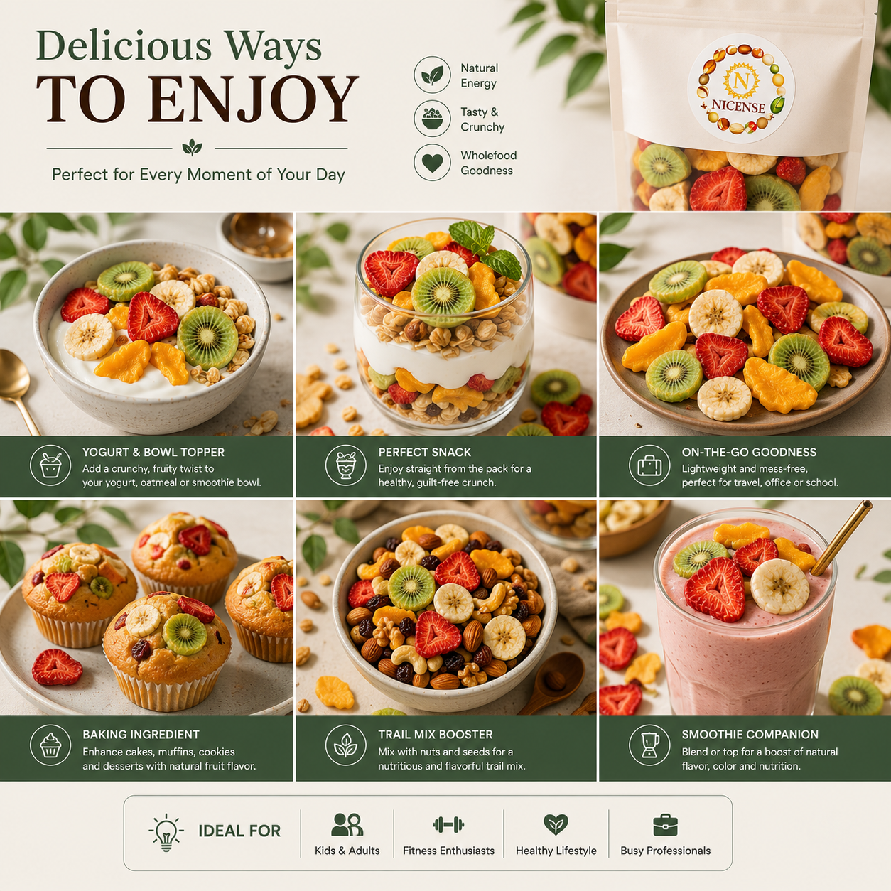 Nicense Freez Dried Fruits Crunchy - Image 5