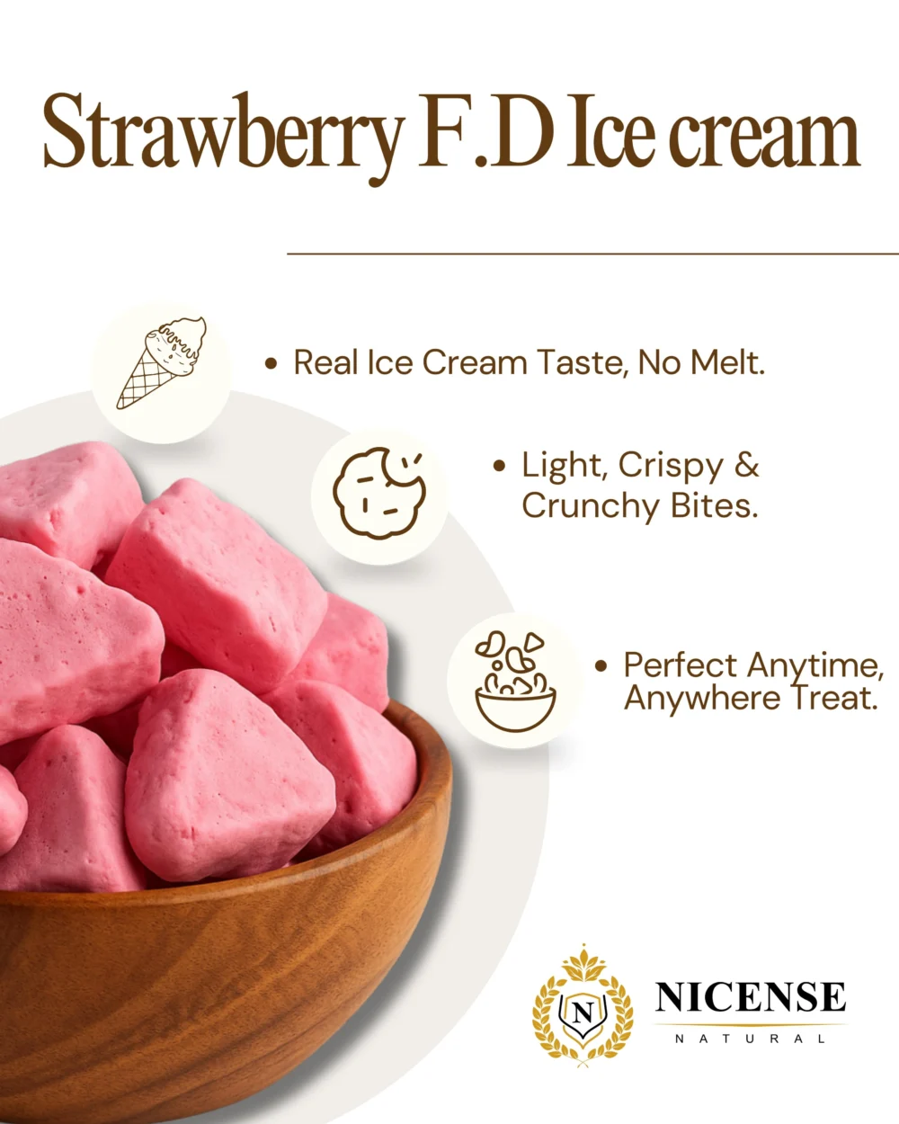 freeze dried ice cream