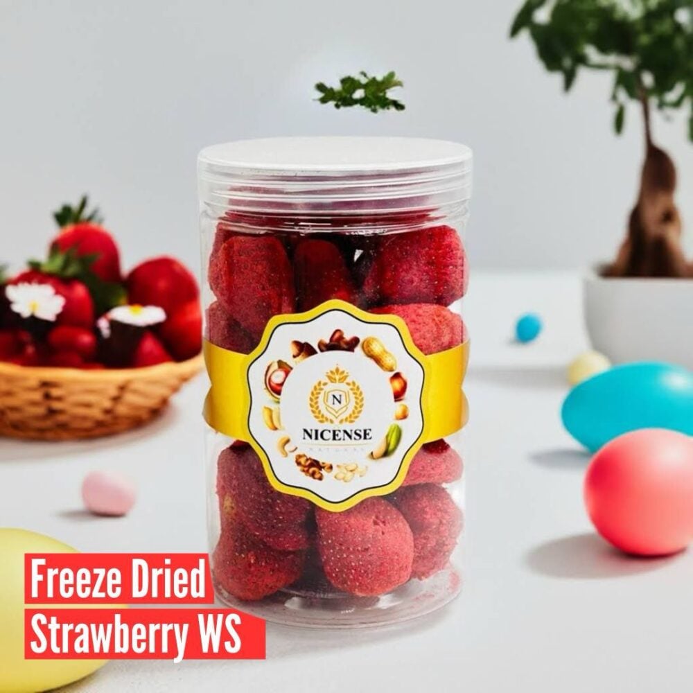 Nicense Trio Treats – Freeze Dried Strawberry 100g + Vegetable Chips 140g + Freeze Dried Ice Cream Mix 100g | Bundle Offer - Image 2