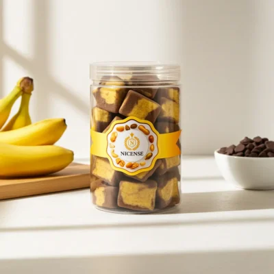 Freez Dried Ice Cream Banana With Chocolate