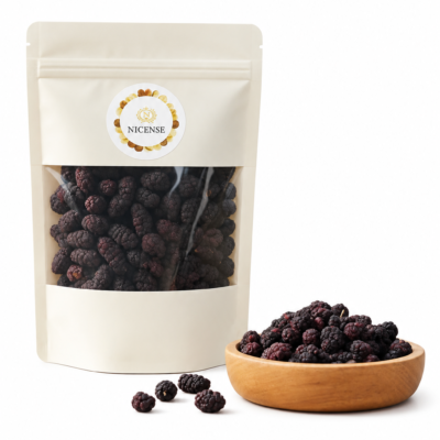 Nicense Freeze Dried Mulberry | Antioxidant-Rich Crunchy Super Fruit Snack | Premium Quality