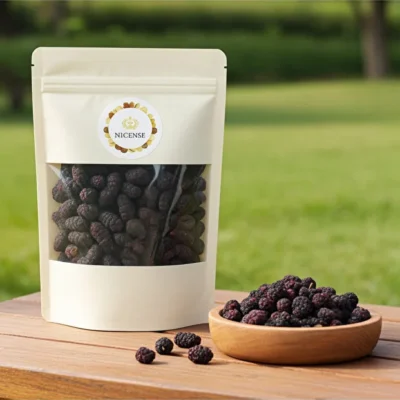 Nicense Freeze Dried Mulberry | Antioxidant-Rich Crunchy Super Fruit Snack | Premium Quality