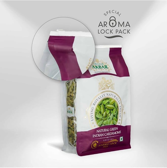 EMPEROR AKBAR Purple Grade (8 mm & above) Cardamom (250G) - Image 3