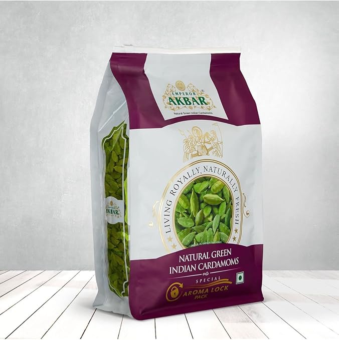 EMPEROR AKBAR Purple Grade (8 mm & above) Cardamom (250G)